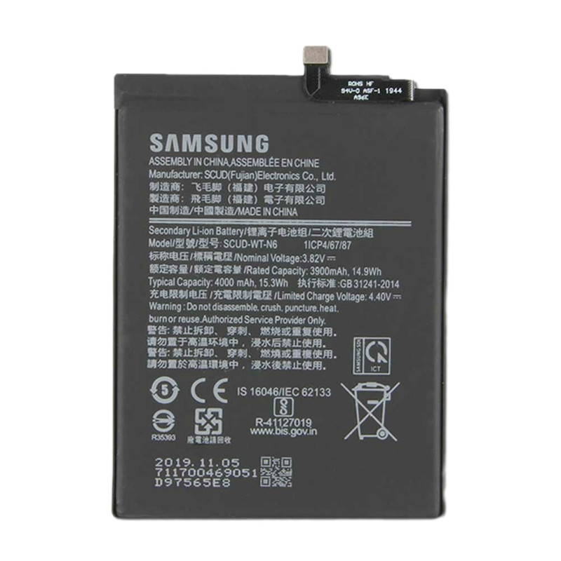 باتری موبایل مدل SCUD-WT-N6 ظرفیت 3900 میلی آمپرساعت مناسب برای گوشی موبایل سامسونگ Galaxy A10S