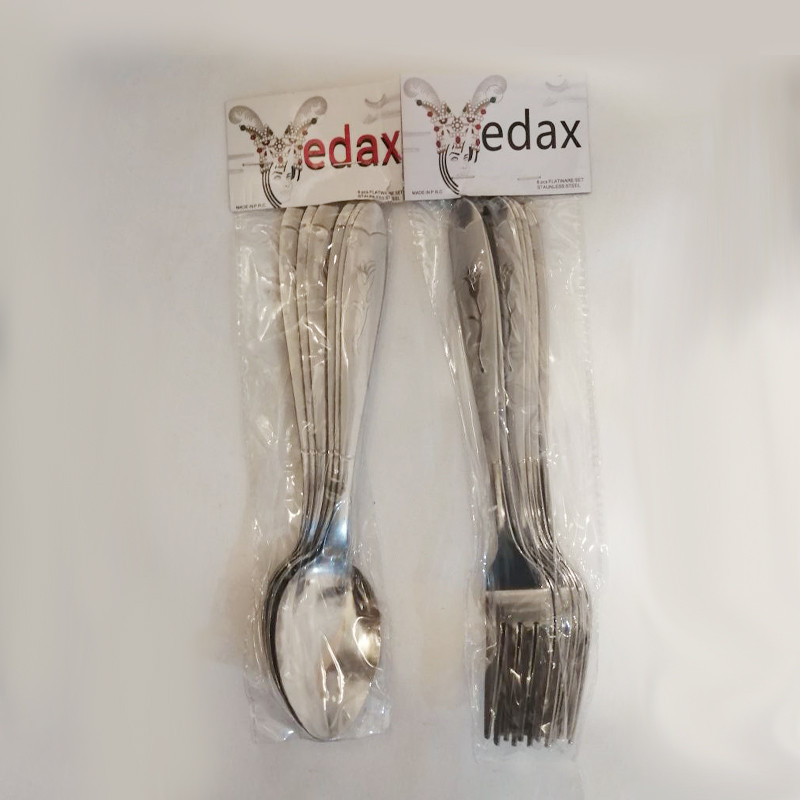 سرویس قاشق و چنگال 12 پارچه اداکس مدل میخک