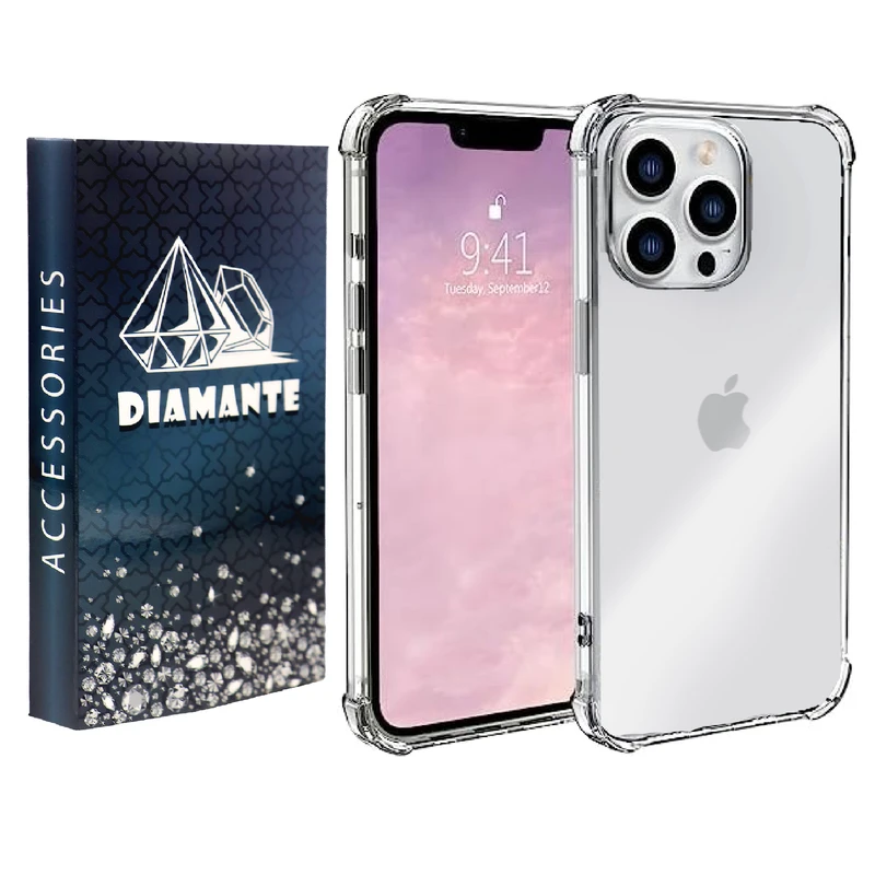 کاور دیامانته مدل Bianco Navy مناسب برای گوشی موبایل اپل iPhone 15 Pro 