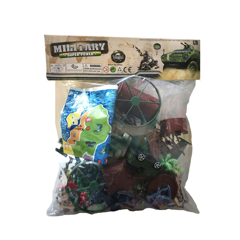 اسباب بازی جنگی مدل R.Toy مجموعه 88 عددی