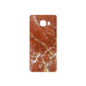 MAHOOT Red Marble Cover Sticker for Samsung Galaxy C5