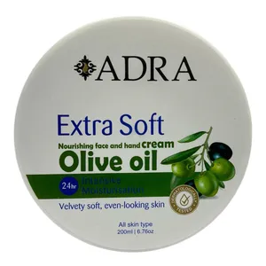 کرم مرطوب کننده دست و صورت آدرا مدل زیتون مناسب انواع پوست حجم 200 میلی لیتر