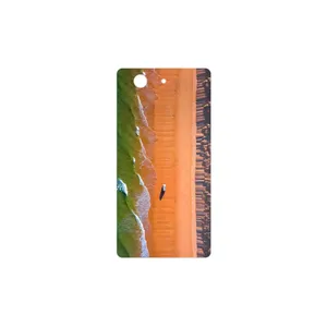 MAHOOT Beach and Green Sea Cover Sticker for Sony Xperia Z3 Compact