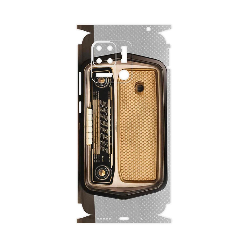 برچسب پوششی ماهوت مدل Radio Nostalgia-FullSkin مناسب برای گوشی موبایل شیائومی Redmi 10 Power