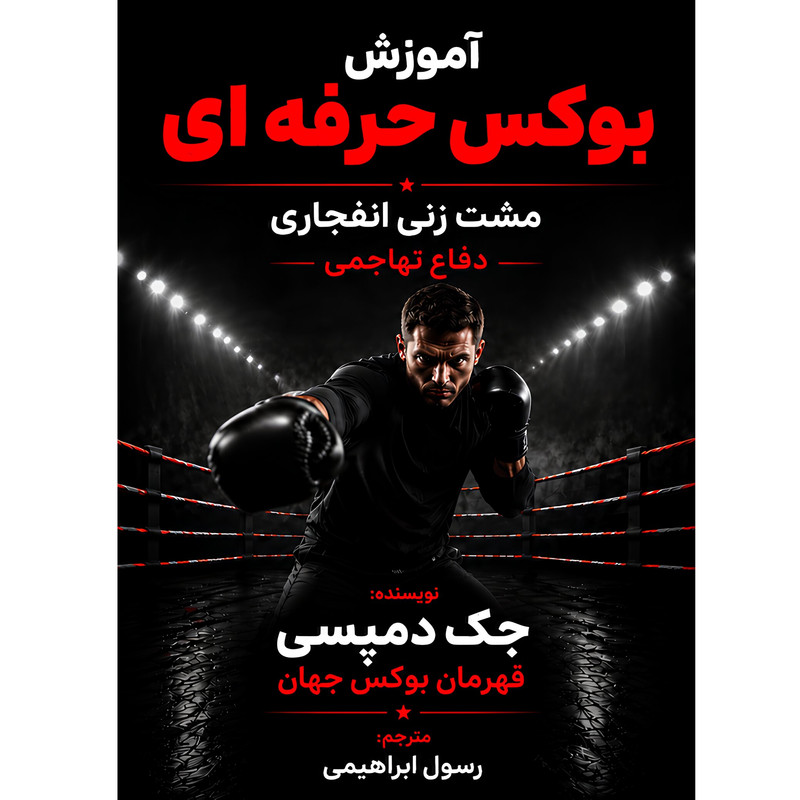 کتاب آموزش بوکس حرفه ای اثر جک دمپسی ترجمه رسول ابراهیمی انتشارات کاون