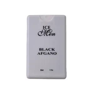عطر جیبی مردانه آیس من مدل Black Afgano حجم 30 میلی لیتر