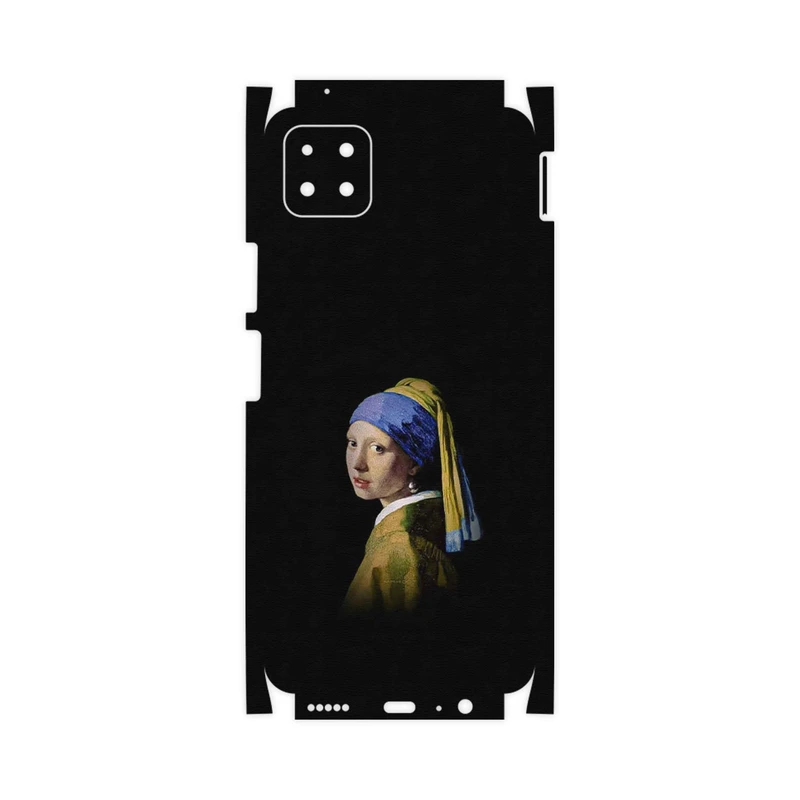 برچسب پوششی ماهوت مدل Girl with a Pearl Earring of Vermeer-FullSkin مناسب برای گوشی موبایل هوآوی Nova Y60