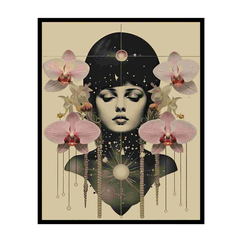 پوستر مدل چاپ زن بوهمیایی