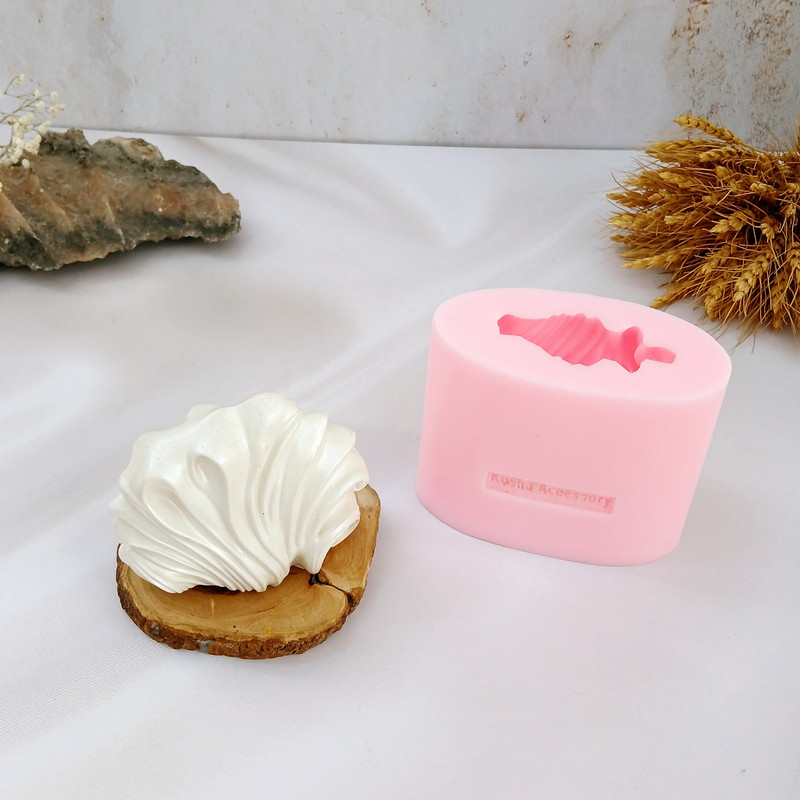 قالب شمع کوشا اکسسوری مدل صدف موج