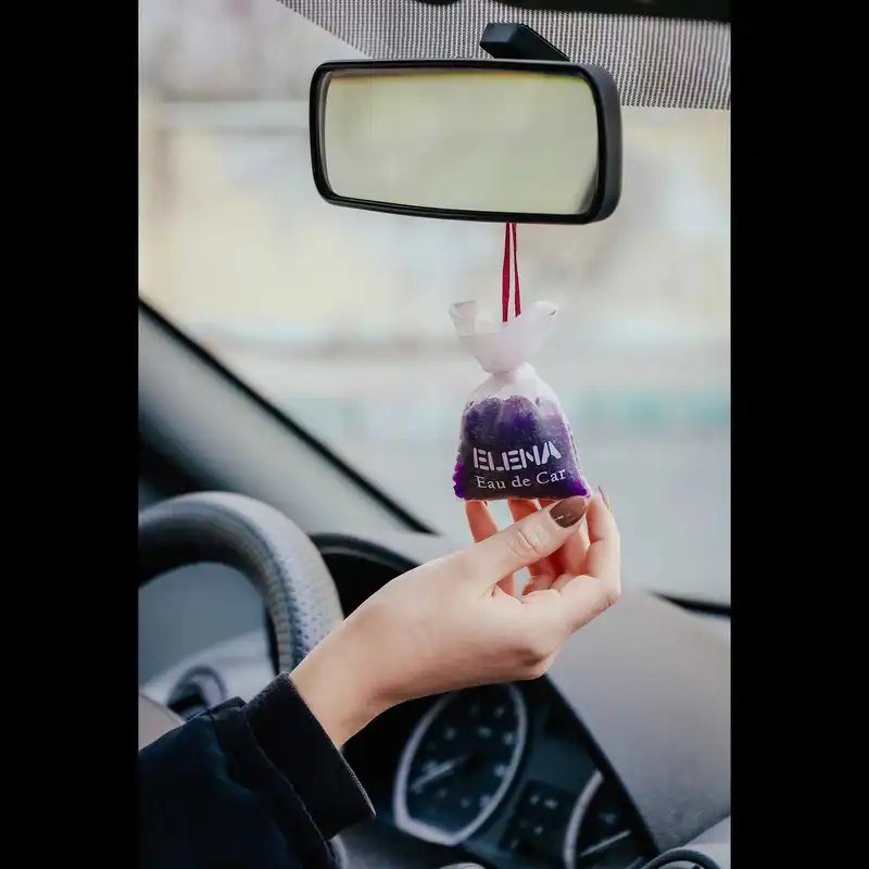 خوشبو کننده خودرو شمع النا مدل سبد انگور