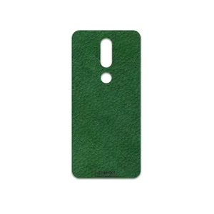 MAHOOT Green-Leather Cover Sticker for Nokia 7.1