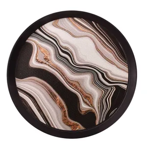 سینی مهروز مدل SE-1403-6004 طرح سنگ