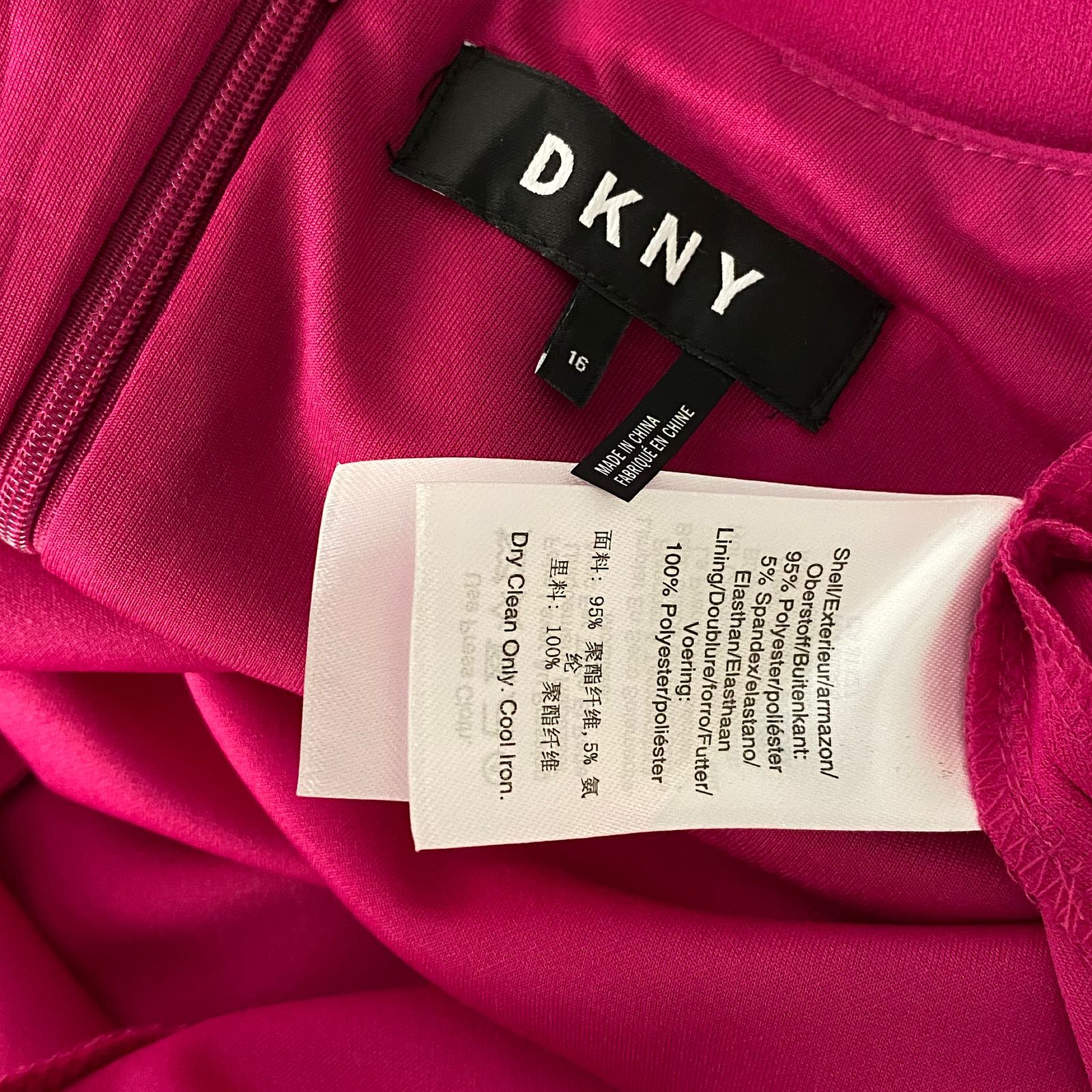 پیراهن زنانه دی کی ان وای مدل AG671 - - 3