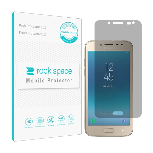 محافظ صفحه نمایش حریم شخصی راک اسپیس کد PRV مناسب برای گوشی موبایل سامسونگ Galaxy J2 Pro (2018)