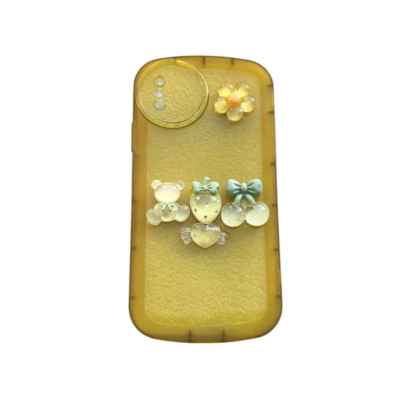 کاور مدل  ژله ایی طرح عروسکی مناسب برای گوشی موبایل اپل Iphone  XS max