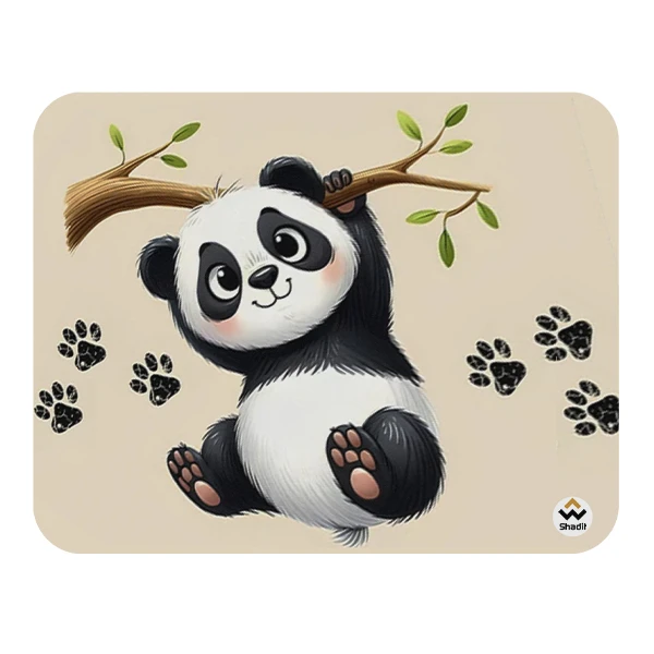 ماوس پد شادیت مدل پاندا کد09 سایز 24*19 سانتی متر