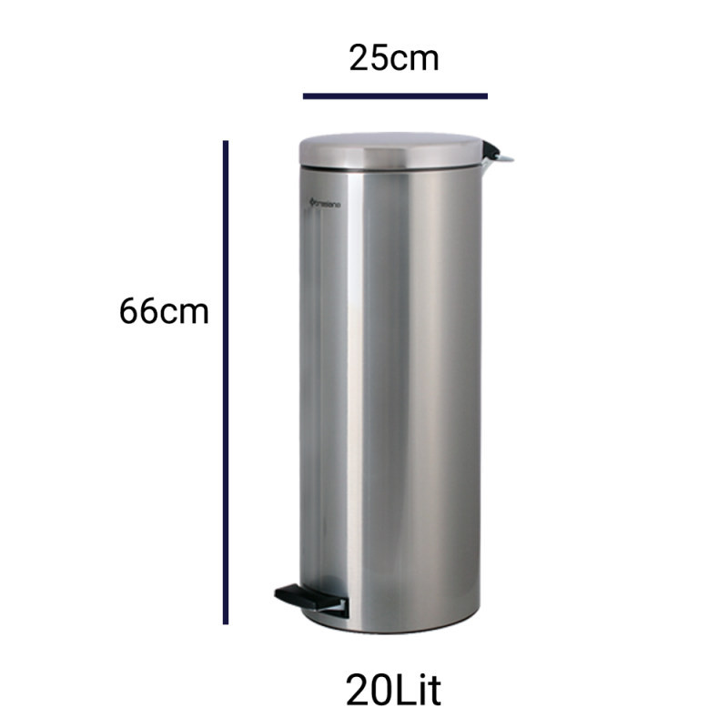 سطل زباله براسیانا مدل BPB-20L پدالی