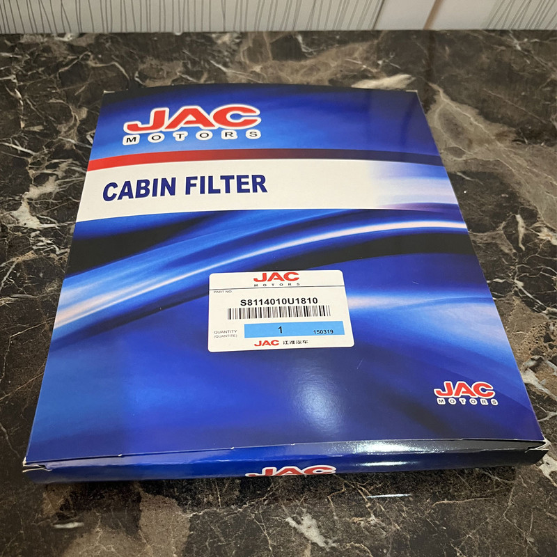 فیلتر کابین خودرو جک موتورز مدل S8 مناسب برای جک S3 بسته دو عددی