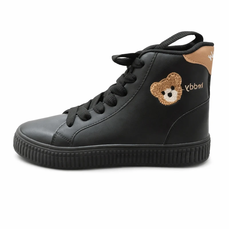 کفش روزمره زنانه مدل تدی ساق بلند