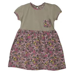 پیراهن دخترانه مدل گل گلی