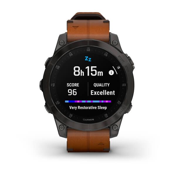 ساعت هوشمند گارمین مدل Epix gen 2 sapphire دارای قابلیت های صفحه نمایش رنگی، صفحه نمایش لمسی، کنترل موسیقی (Music Player) بند سیلیکون -  - 23