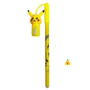 روان نویس مدل پوکمون چراغ دار به همراه پاک کن