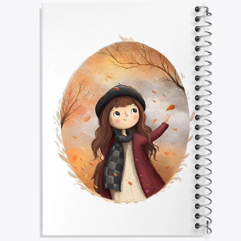 دفتر مشق 100 برگ خندالو طرح دخترانه کد N3808