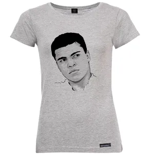 تی شرت آستین کوتاه زنانه 27 مدل Muhammad Ali کد MH937