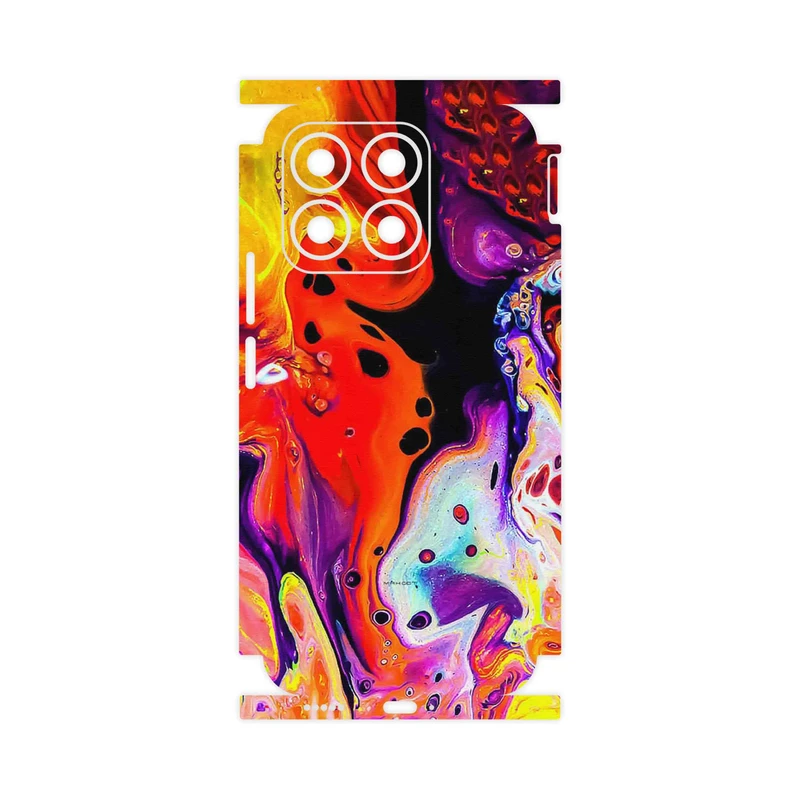 برچسب پوششی ماهوت مدل Abstract Oil Art-FullSkin مناسب برای گوشی موبایل آنر X8b