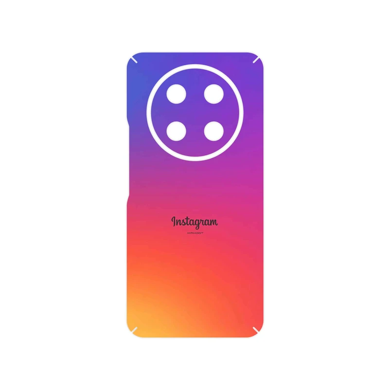 برچسب پوششی ماهوت مدل Instagram مناسب برای گوشی موبایل آنر X9c