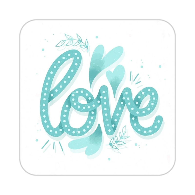 زیر لیوانی کاکتی طرح عاشقانه مدل mp39169