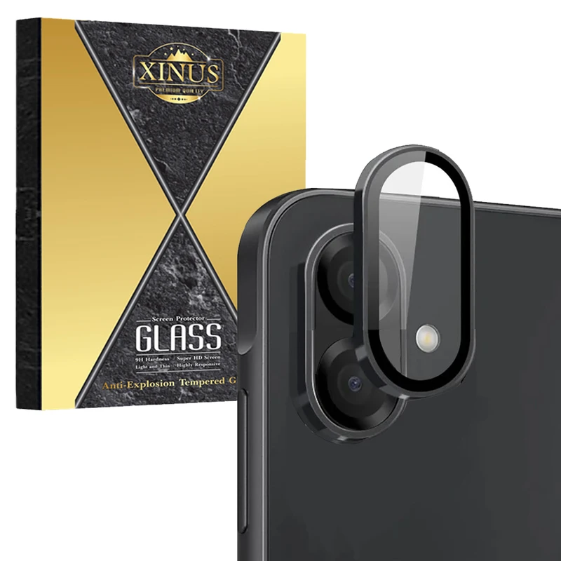 محافظ لنز دوربین ژینوس مدل XRING مناسب برای گوشی موبایل سامسونگ Galaxy A07 4G