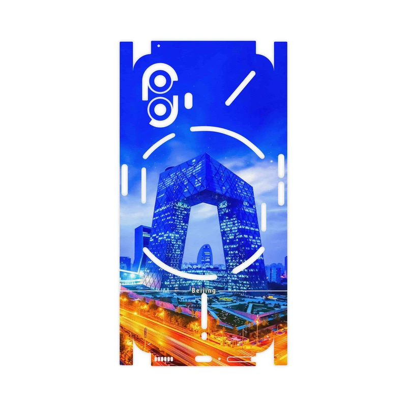 برچسب پوششی ماهوت مدل Beijing city-FullSkin مناسب برای گوشی موبایل ناتینگ Phone 2