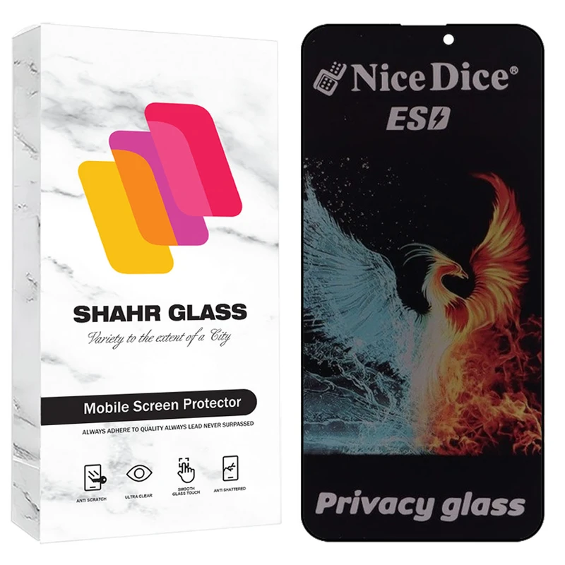 محافظ صفحه نمایش شهر گلس مدل SND7 مناسب برای گوشی موبایل اپل iPhone 14 Pro Max