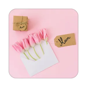 زیر لیوانی کاکتی طرح گل مدل mp18164