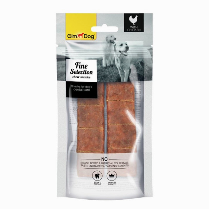 غذای سگ جیم داگ مدل فاین سلکشن مرغ وزن 64 گرم