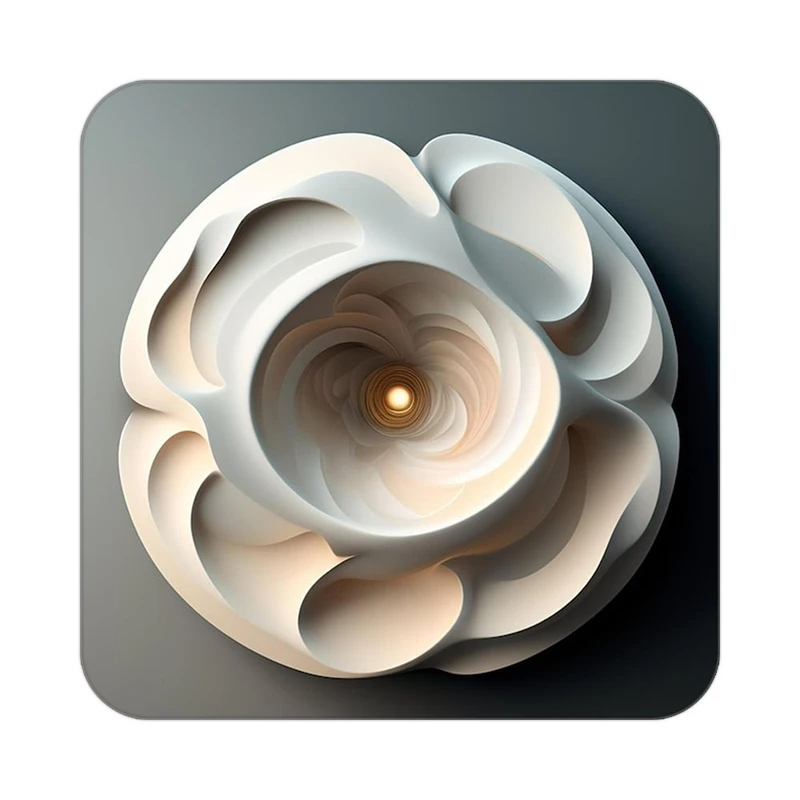 زیر لیوانی کاکتی طرح گل مدل mp18311