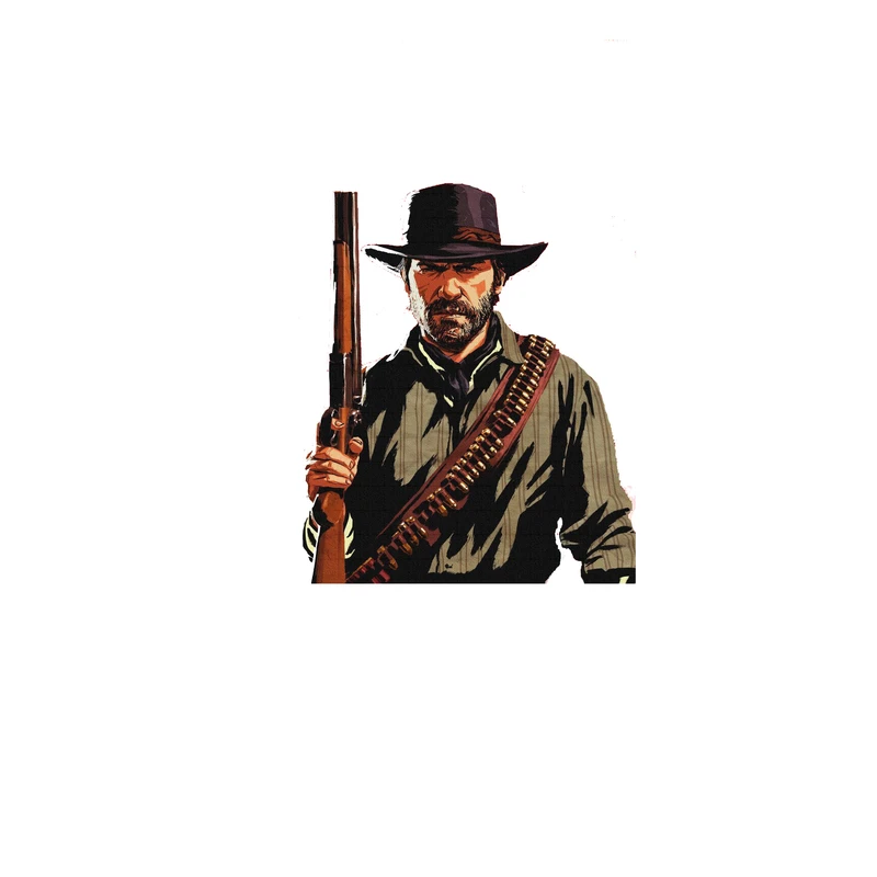 استیکر لپ تاپ و موبایل مدل بازی طرح ردد ردیمپشن Red Dead Redemption کد 3187