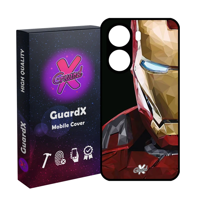 کاور گارد ایکس طرح Iron Man مدل 10048 مناسب برای گوشی موبایل شیائومی Redmi A5 / Poco C71