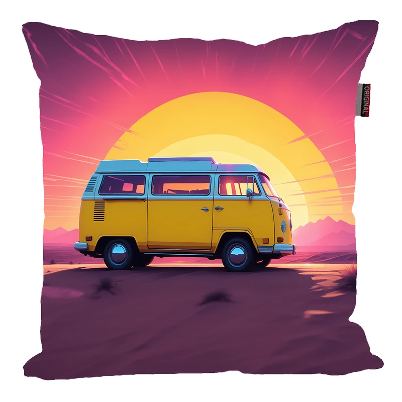 کوسن مدل کمپینگ ون  Camping Life Van  کد KO484