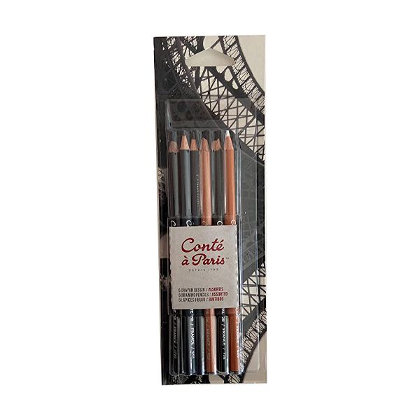 مداد طراحی کنته پاریس مدل 50105 بسته 6 عددی