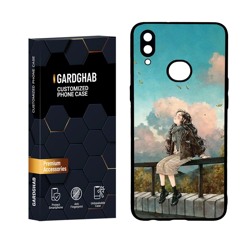 کاور گارد قاب مدل دور ژله ای دخترانه مناسب برای گوشی موبایل سامسونگ Galaxy A10s