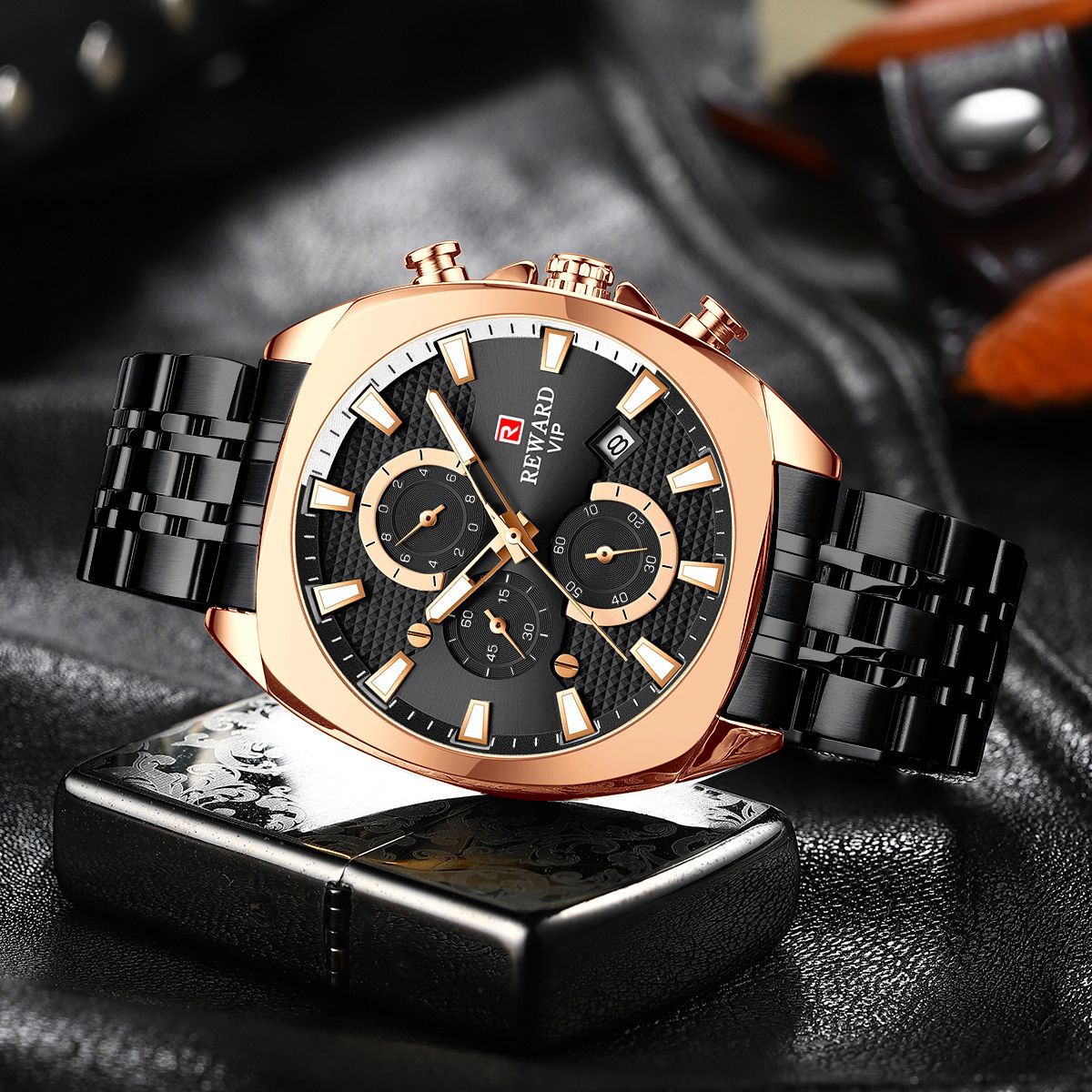 ساعت مچی عقربهای مردانه ریوارد مدل 81065M - - 3