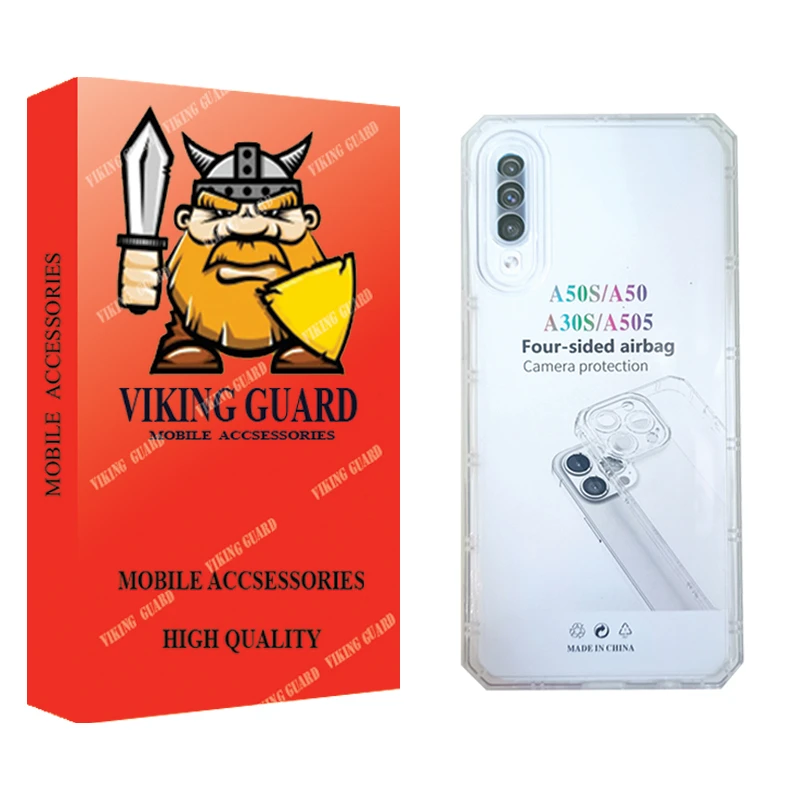 کاور وایکینگ گارد مدل ژله ای مناسب برای گوشی موبایل سامسونگ Galaxy A50 / A50s / A30s