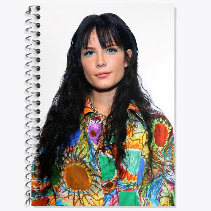 دفتر لغت 50 برگ خندالو مدل هالزی Halsey کد 19094