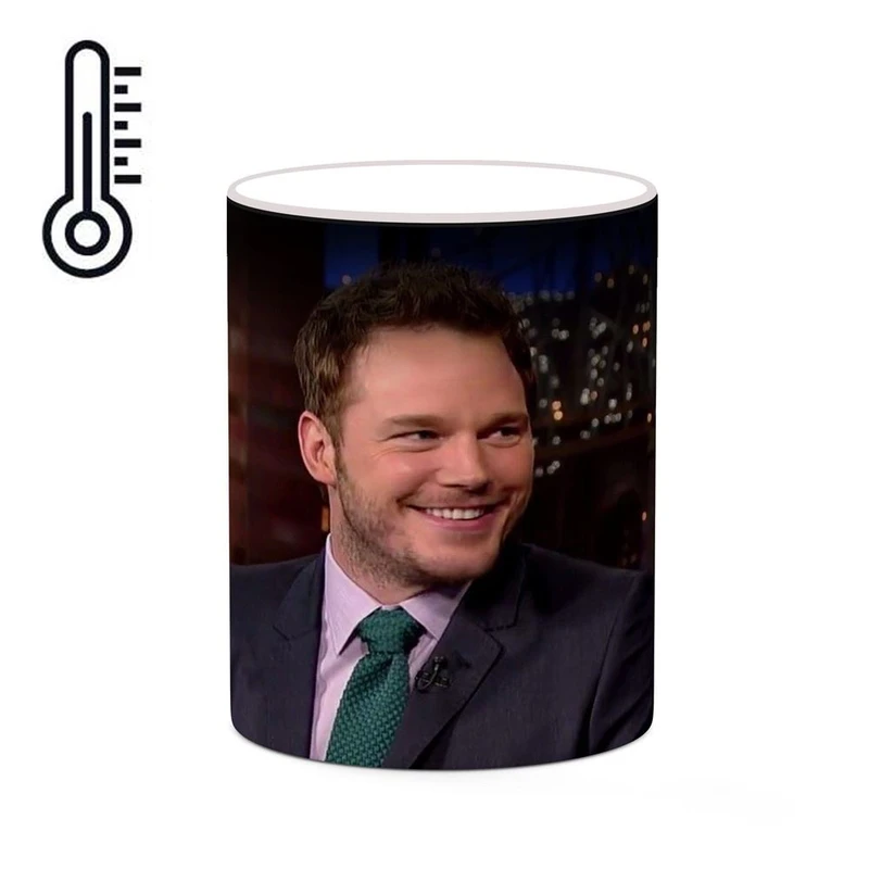 ماگ حرارتی کاکتی طرح Chris Pratt مدل mgh25618