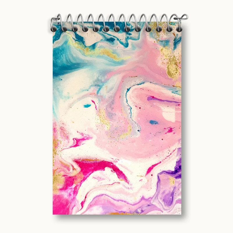 دفتر یادداشت 50 برگ خندالو مدل دکوراتیو (decorative) کد F1544