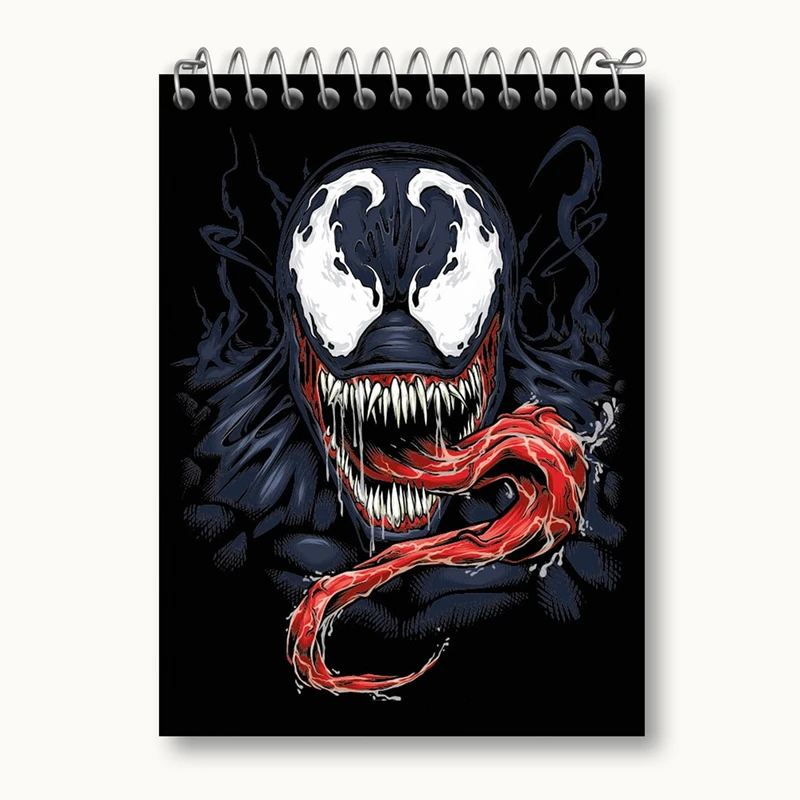 دفتر یادداشت 50 برگ خندالو مدل ونوم Venom کد 27324