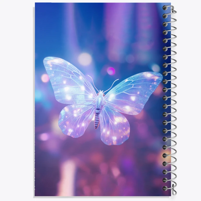 دفتر نقاشی 50 برگ خندالو طرح پروانه کیوت کد N2278