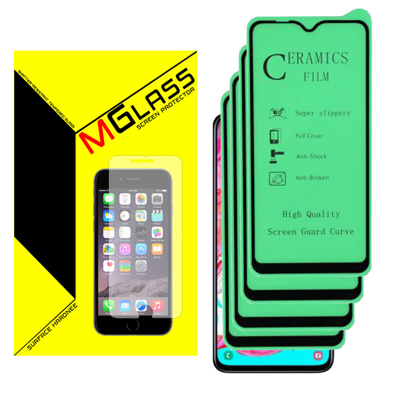 محافظ صفحه نمایش سرامیکی ام گلس مدل MGCR-04 مناسب برای گوشی موبایل نوکیا 6.2 بسته چهار عددی